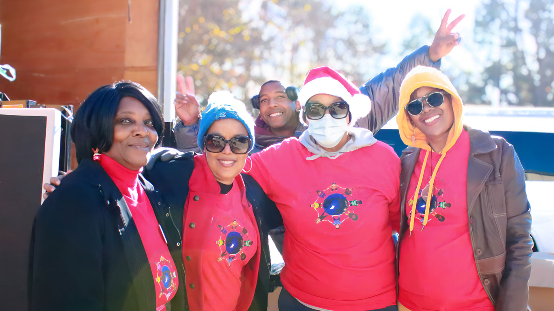 RCCA team and volunteers at a community redistribution event